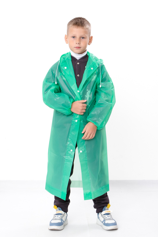 Дощовик дитячий з капюшоном